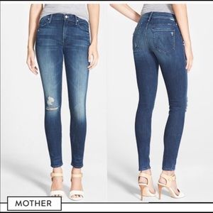 MOTHER Denim The Charmer in Echoes FREE shipping